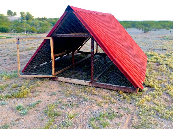 Portable Backyard Wooden Chicken Coop Hen House Tractor W Fenced