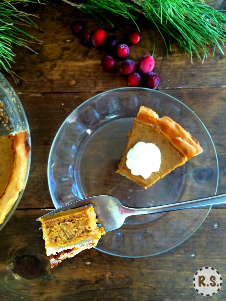 You'll love this easy to make paleo pumpkin pie. The delicious filling is the best. Love the rich, sweet flavor in this from scratch pie. Best of all it's homemade, gluten free and healthy.